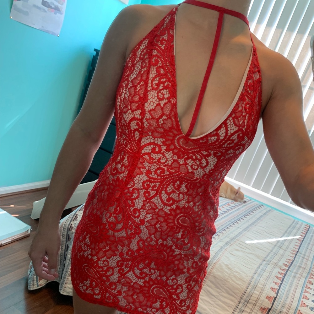 Boohoo petite HOT GIRL SUMMER dress